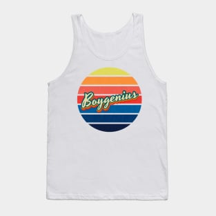 Circle Retro Vintage Boygenius Tank Top